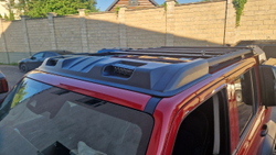 Багажник верхний + лестница аэродинамические