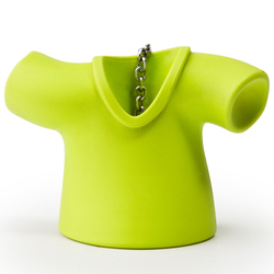 Заварочная ёмкость для чая Tea Shirt зеленая Qualy