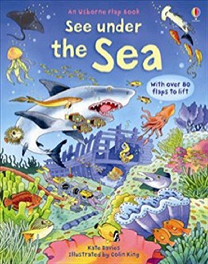 Look Inside Under the Sea  (board book)