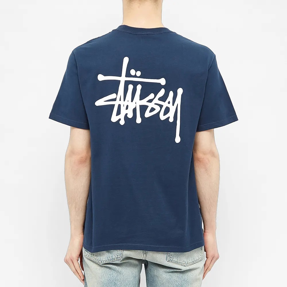 Футболки Stussy Basic Tee logo T, 1904564