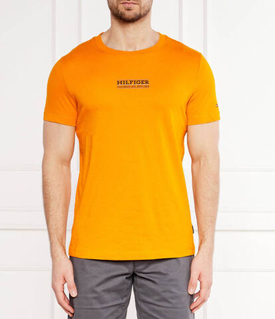 Футболка Tommy Hilfiger - оранжевый(MW0MW34387)