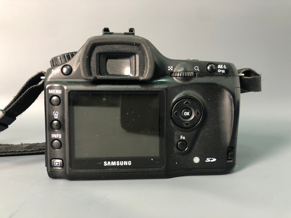Samsung GX-1Sплохо видно в видеоискатель