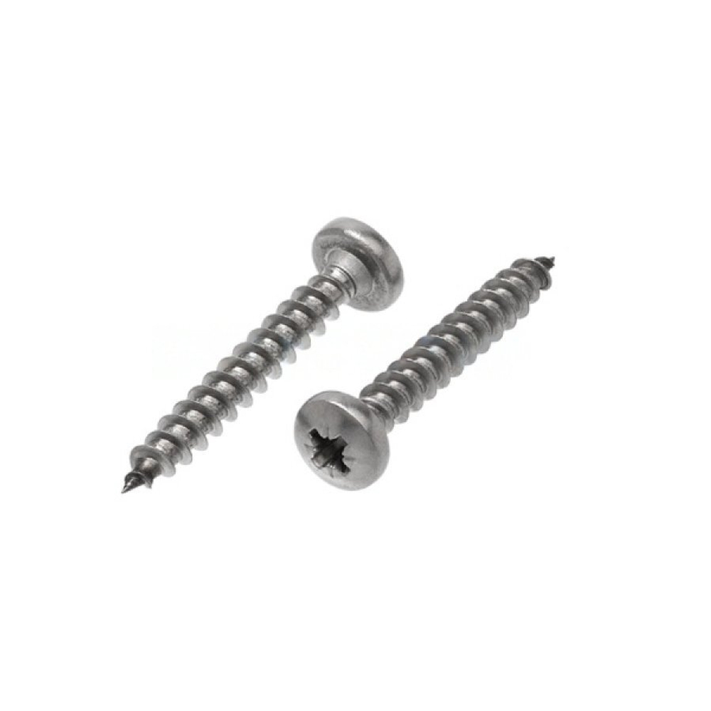 Шуруп АРТ 9048 А2 4,0х60 PZ с полукруглой головкой, шлиц крест в упак 200 шт