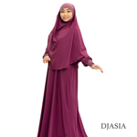 SET: DRESS WITH KHIMAR FROM MEDINA SILK (One size)