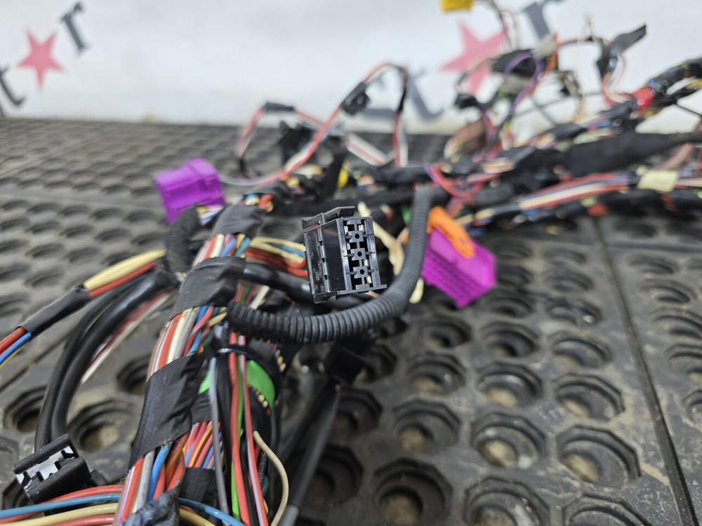 Проводка кабины верхней консоли