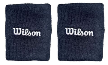 Напульсник теннисный Wilson Wide Terry - небесный