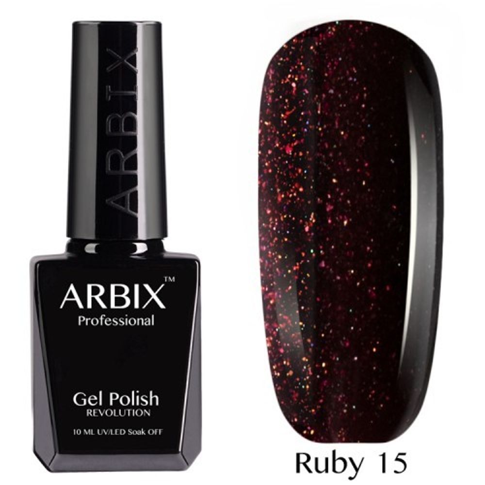 Гель-лак Arbix Ruby Марракеш  №15