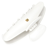 Balmain Hair Couture Заколка-краб для волос белая размер L - Pince white L