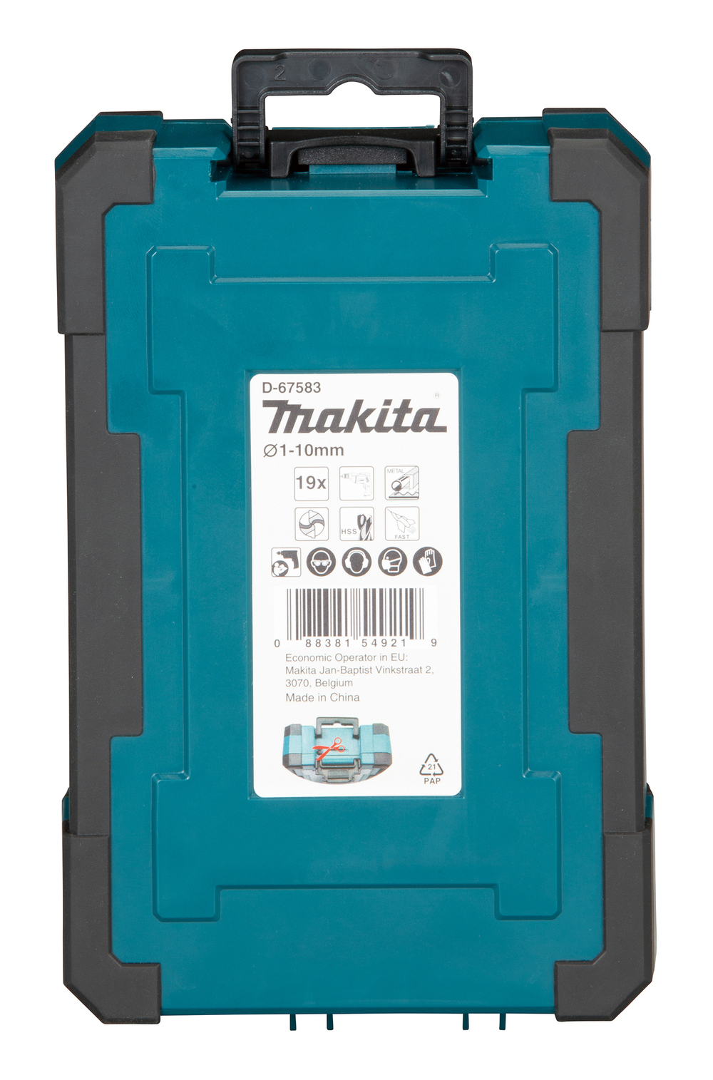 Набор свёрл M-force 1—10 мм Makita D-67583