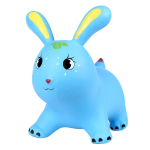 Мяч прыгун Зайка 1300 гр, 3-4 цвета, с-30367