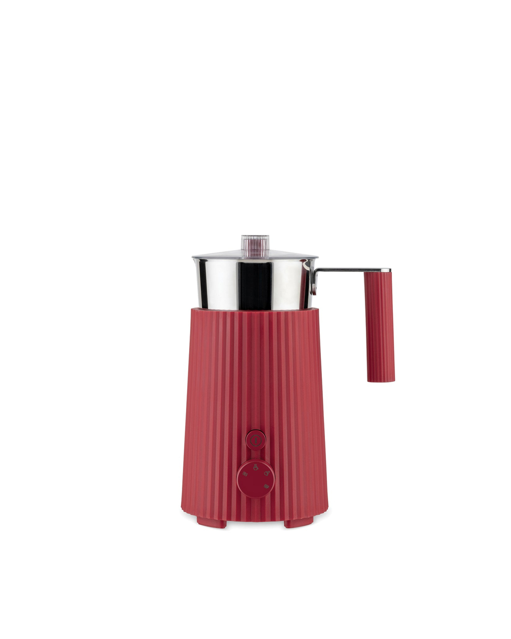 Многофункциональный вспениватель молока Alessi Plissé, Red
