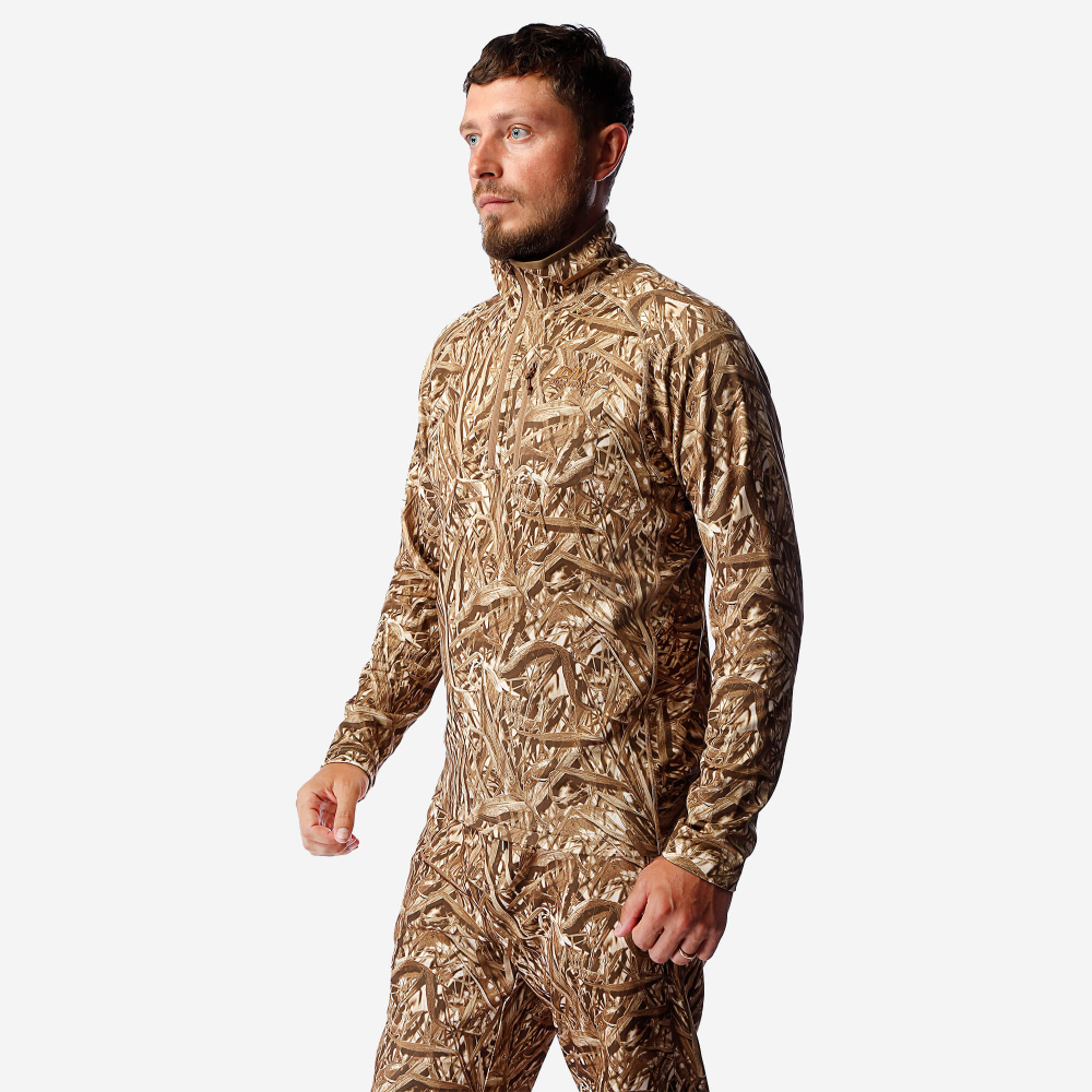 Термо-кофта (средняя) "Half Zipper" цвет NW1