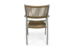 "Витория" обеденная группа плетеная, цвет соломенный