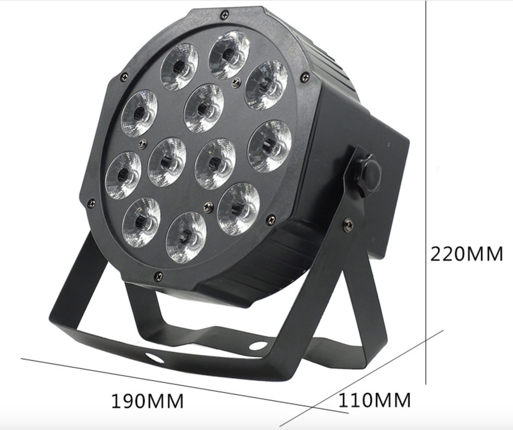 Прожектор Led mini par 12*12w (RGBWA+UV)