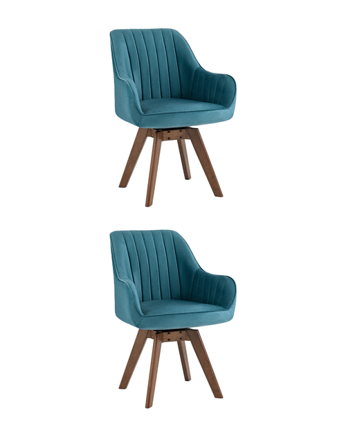 Стул вращающийся MANS NEW бирюзовый 2 шт