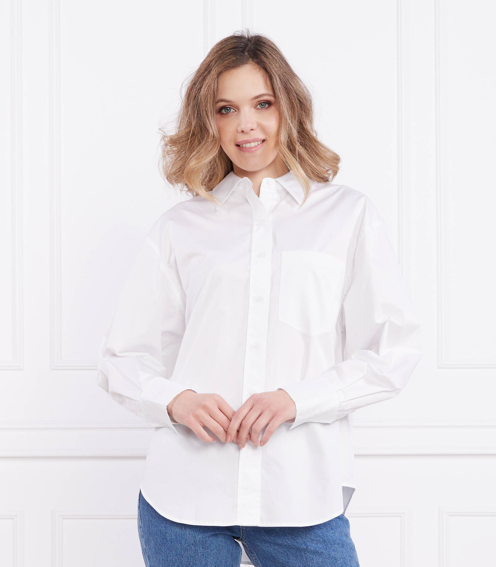 Рубашка RELAXED COTTON SHIRT Calvin Klein - белый(K20K205413)