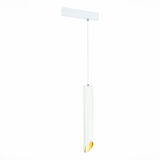 ST508.513.01 Св-к трек. Белый GU10 1*50W  IP20 D60xH400 180-240V Без ламп SKYLINE 220