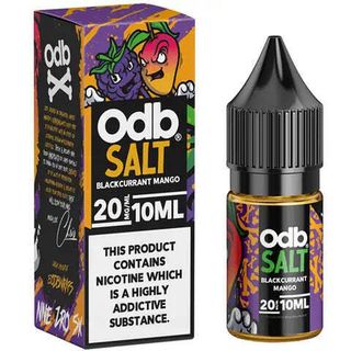 Купить ODB Juice Salt 30 мл - Blackcurrant Mango (0 мг)