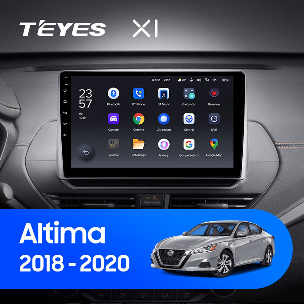 Teyes X1 9" для Nissan Altima L34 2018-2020