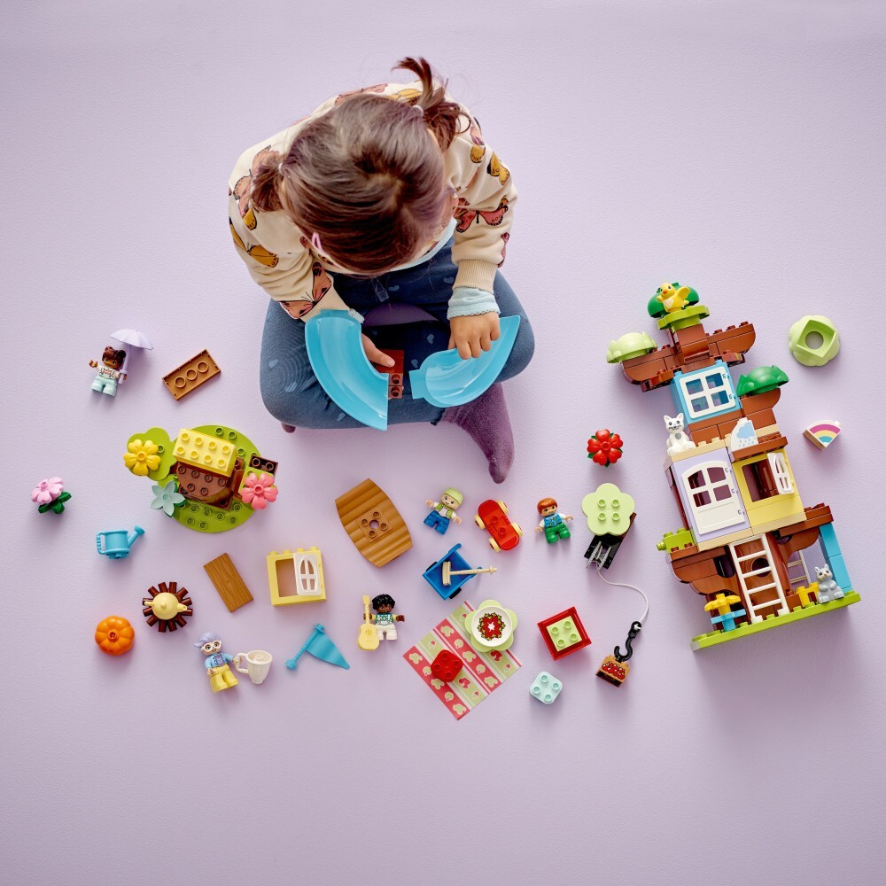 LEGO DUPLO Town — Дом на дереве 3 в 1 10993 / артикул   10993  / GTIN 5702017417714