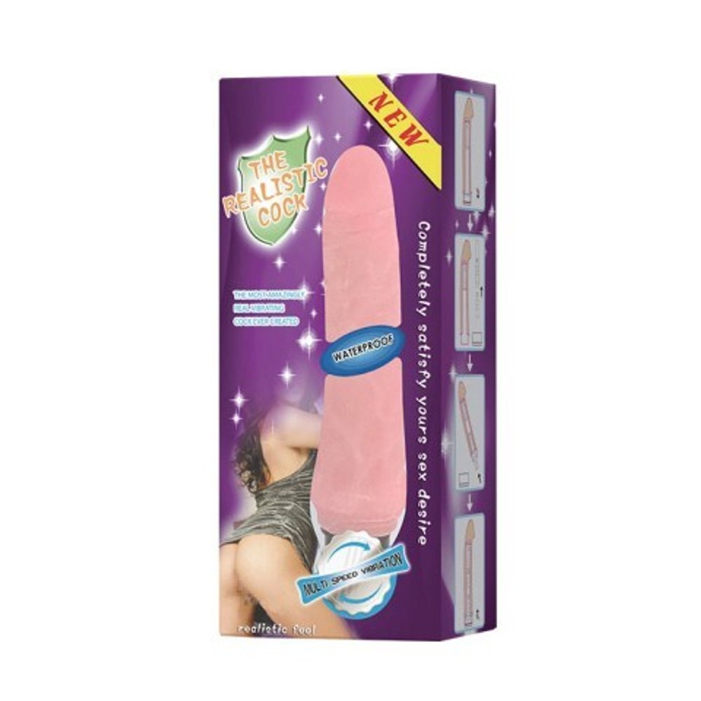 Вибратор реалистик - киберкожа "THE RALISTIC COCK"