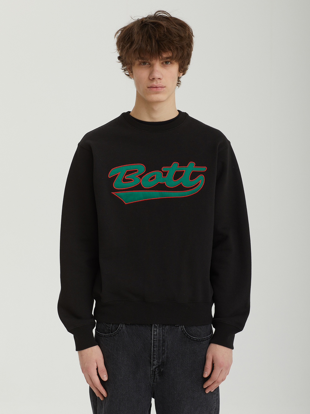 Мужская Толстовка Script Logo Crewneck
