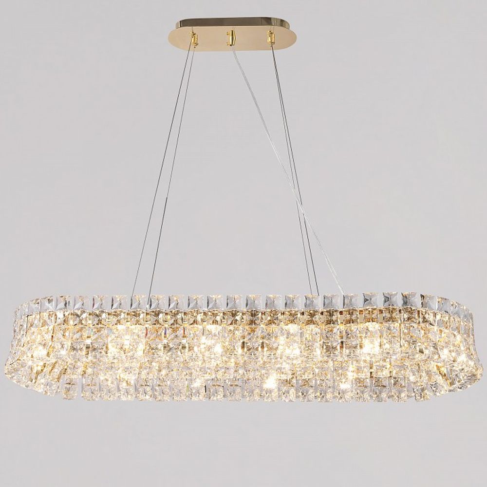 Подвесная люстра ILLUMICO IL5130 IL5130-950LZF-25 GD ELITE