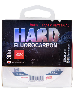Леска LUCKY JOHN Fluorocarbon Hard 0.30 мм / 30 м