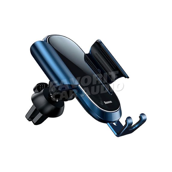 Держатель Baseus Future металл стекло воздуховод шарнир синий