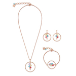 Серьги Coeur de Lion Multicolour Pastel 5002/21-1522 цвет мультиколор, золотой