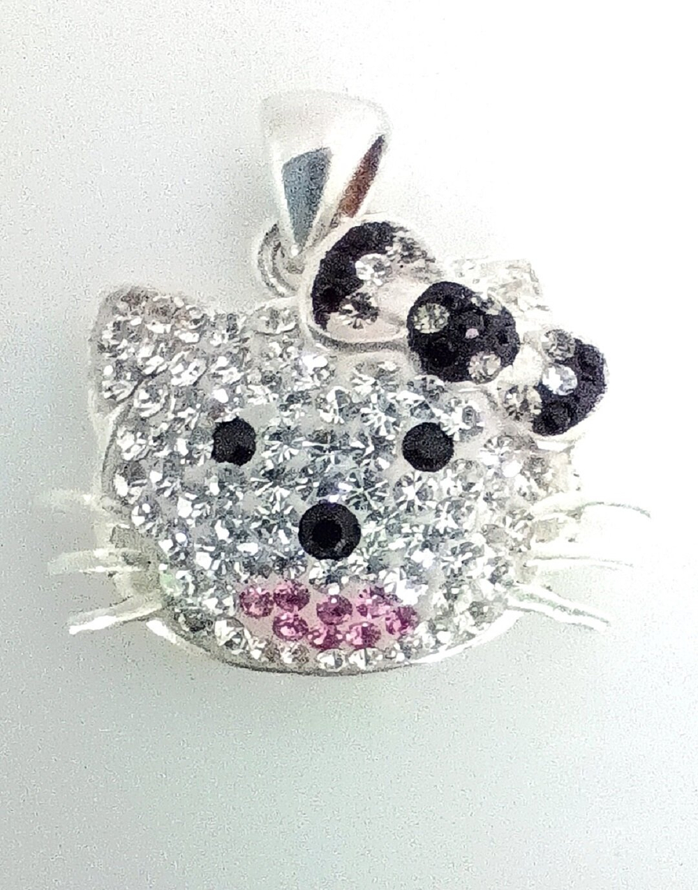 Подвеска "Эстерелла", серебро 925 пробы, с кристаллами Swarovski/Ф