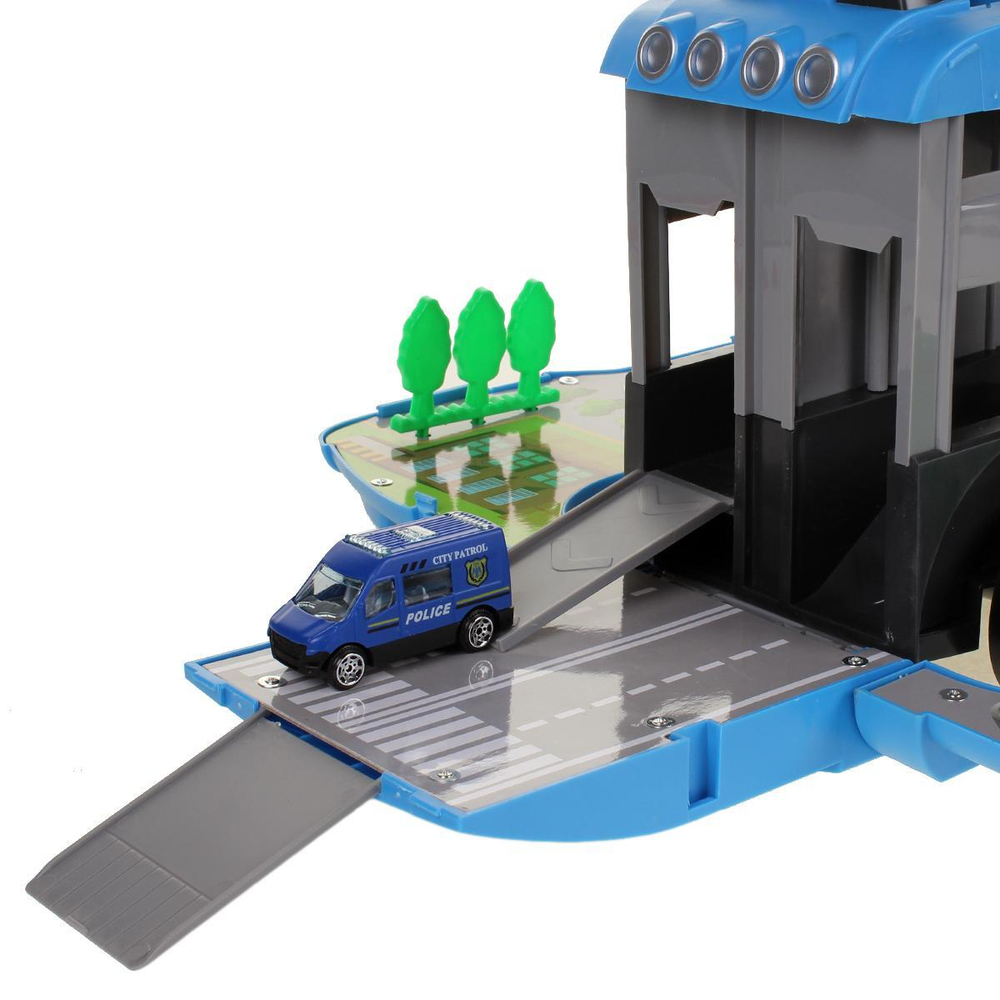 Парковка "Пропускной пункт" (52х19х36) (бат.3*AA не в комплекте ) в коробка