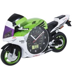 GAEM Art CL-04/5 Часы настенные «Супербайк» зел.