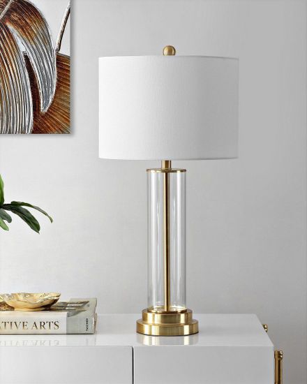 Настольная лампа "Линетт" brass