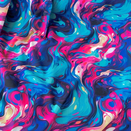 Сетка-утяжка с принтом, феерические иллюзии