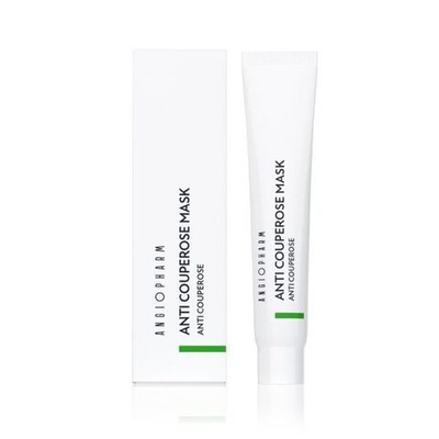 ANGIOPHARM УСПОКАИВАЮЩАЯ АНТИКУПЕРОЗНАЯ МАСКА, 7 Мл | ANTI COUPEROSE MASK