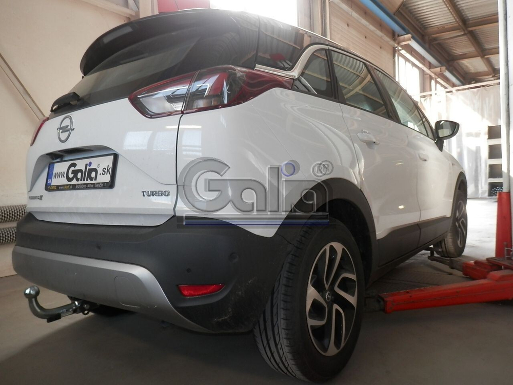 Фаркоп оцинкованный Galia O070C для OPEL Crossland X 2017-(паспорт и сертификат в комплекте)(без электрики)