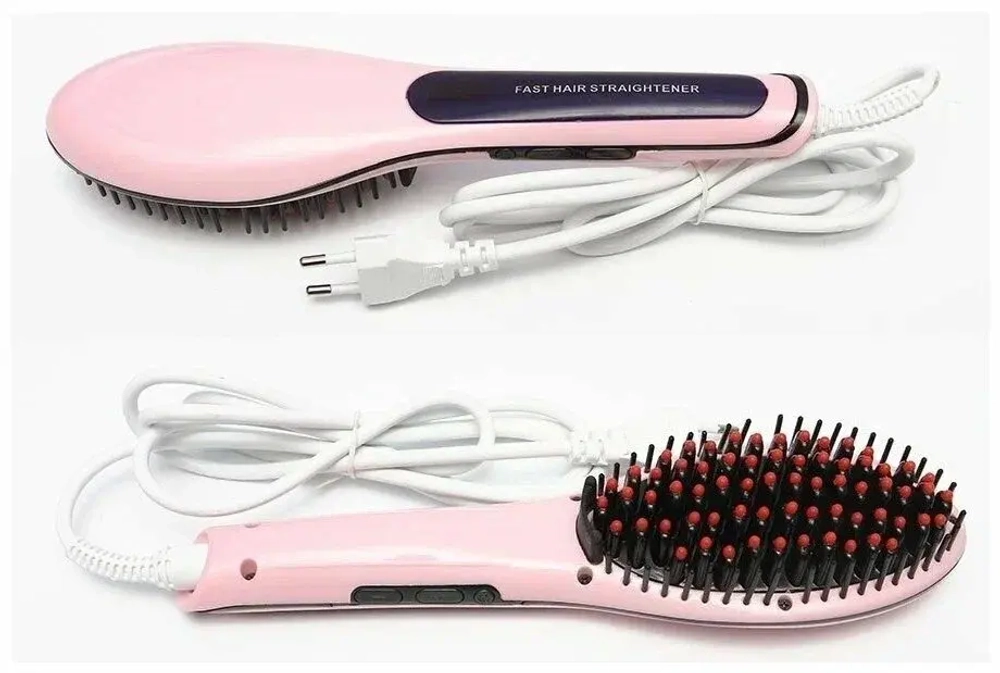 FAST HAIR STRAIGHTENER Электрическая расчёска выпрямитель