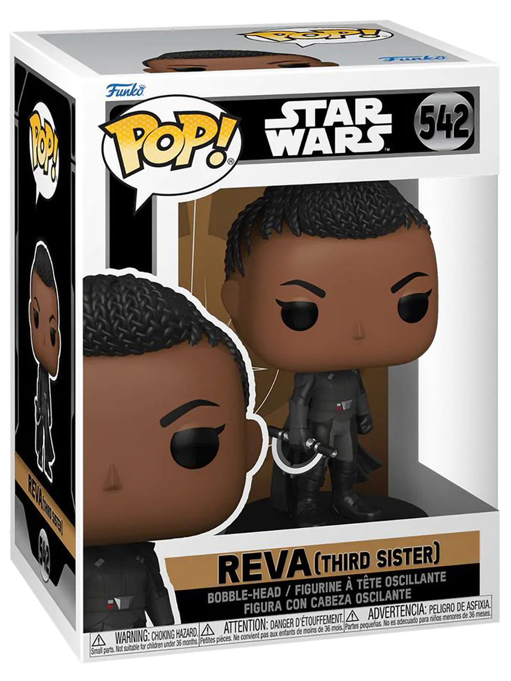 Фигурка Funko POP! Bobble Star Wars Obi-Wan Kenobi Reva (Third Sister) (542) 64561