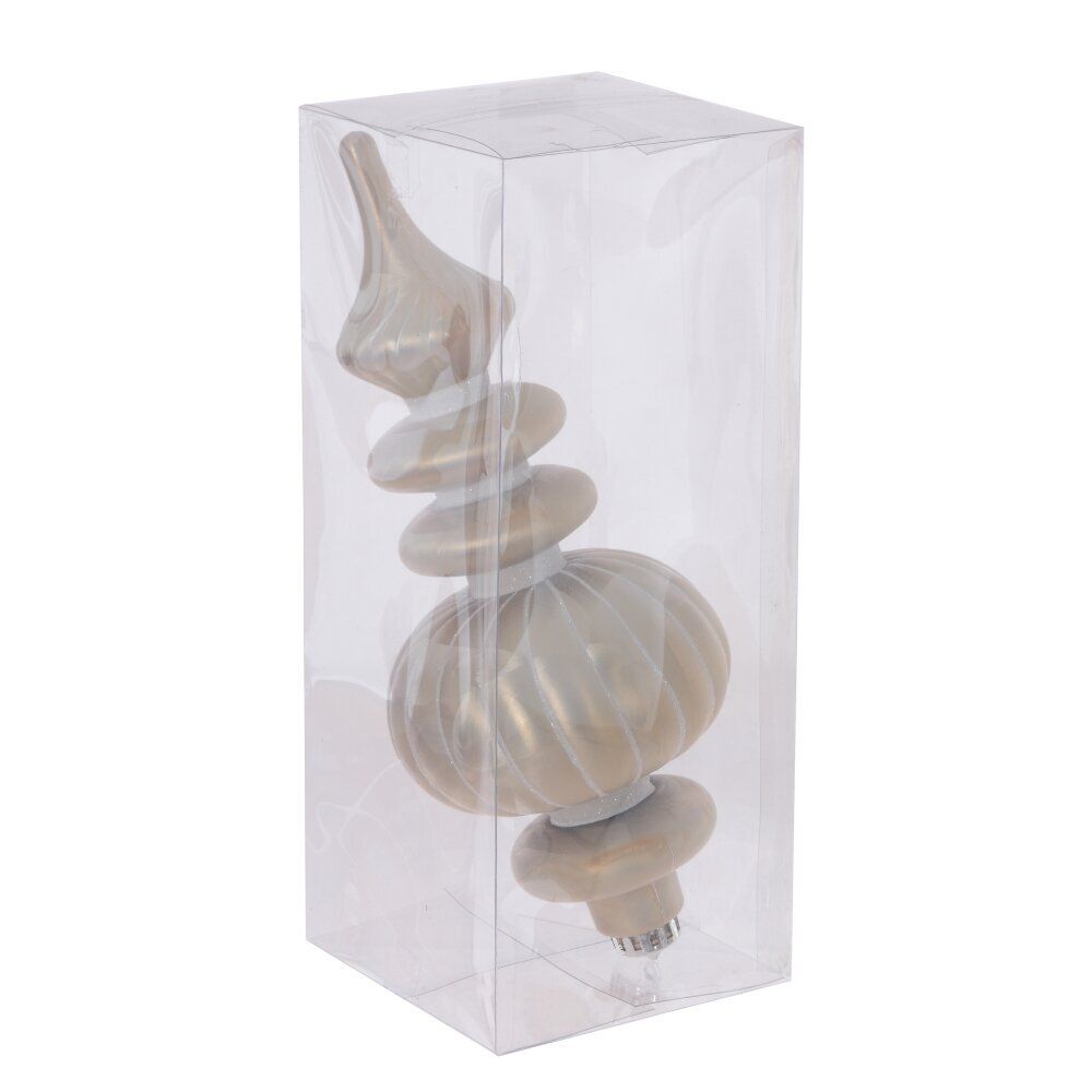 GAEM Украшение новогоднее "Фигурная сосулька", L11 W11 H31 см