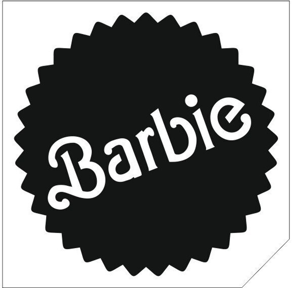 Трафарет для блеск-тату 6*6 барби 1011Д