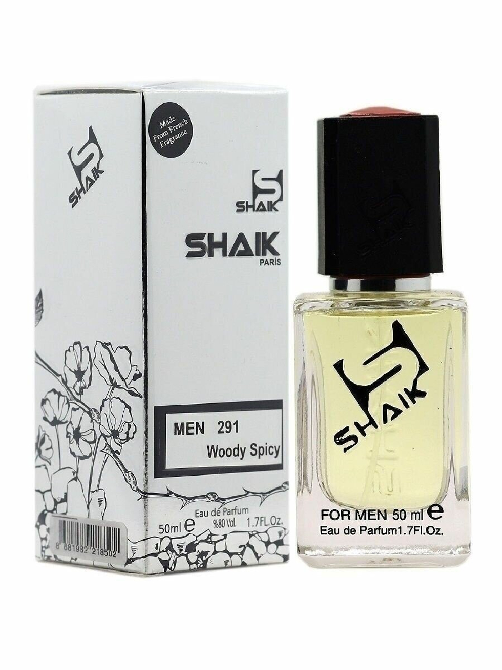 Shaik № 291 Hugo Boss Boss Itense edp for man 50 ml.