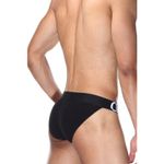Мужские трусы танга черные DARKZONE DZN6151