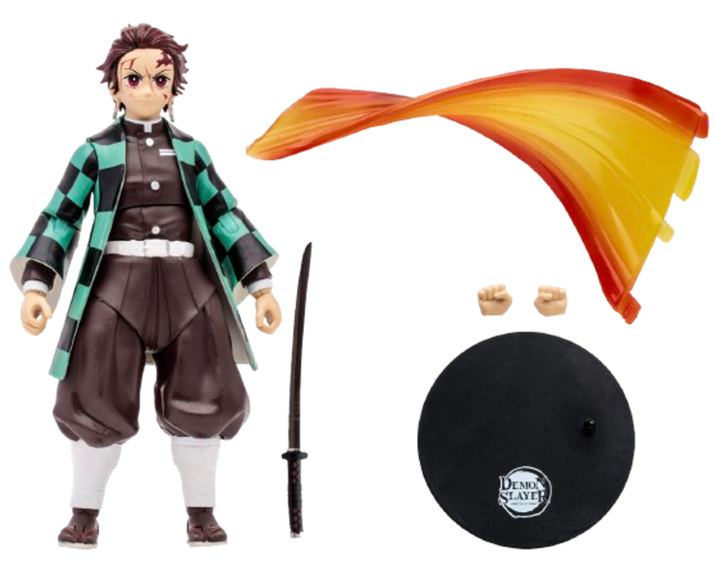 Фигурка McFarlane Toys Demon Slayer: Kimetsu No Yaiba Tanjiro Kamado in Rui Battle