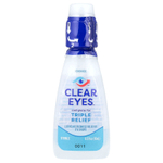 Clear Eyes, Triple Action, увлажняющие / снимающие покраснение капли для глаз, 15 мл (0,5 жидк. унц.)