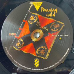 Винтажная виниловая пластинка LP Running Wild The Rivalry Victory (EU 2019)