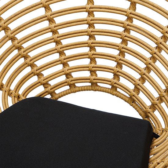 Стул vetle round, ротанг