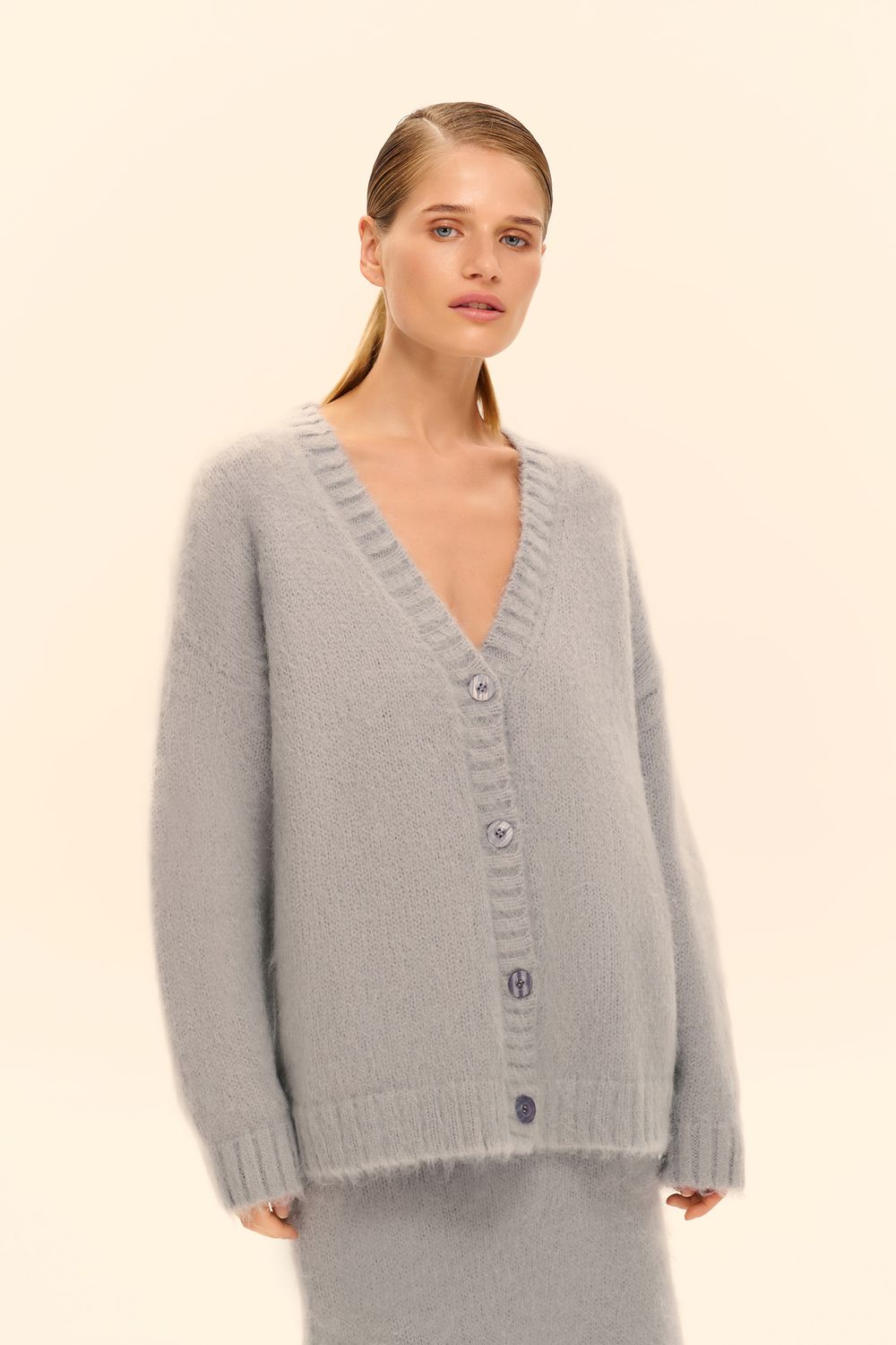 Юбка (Мягкий характер), серый