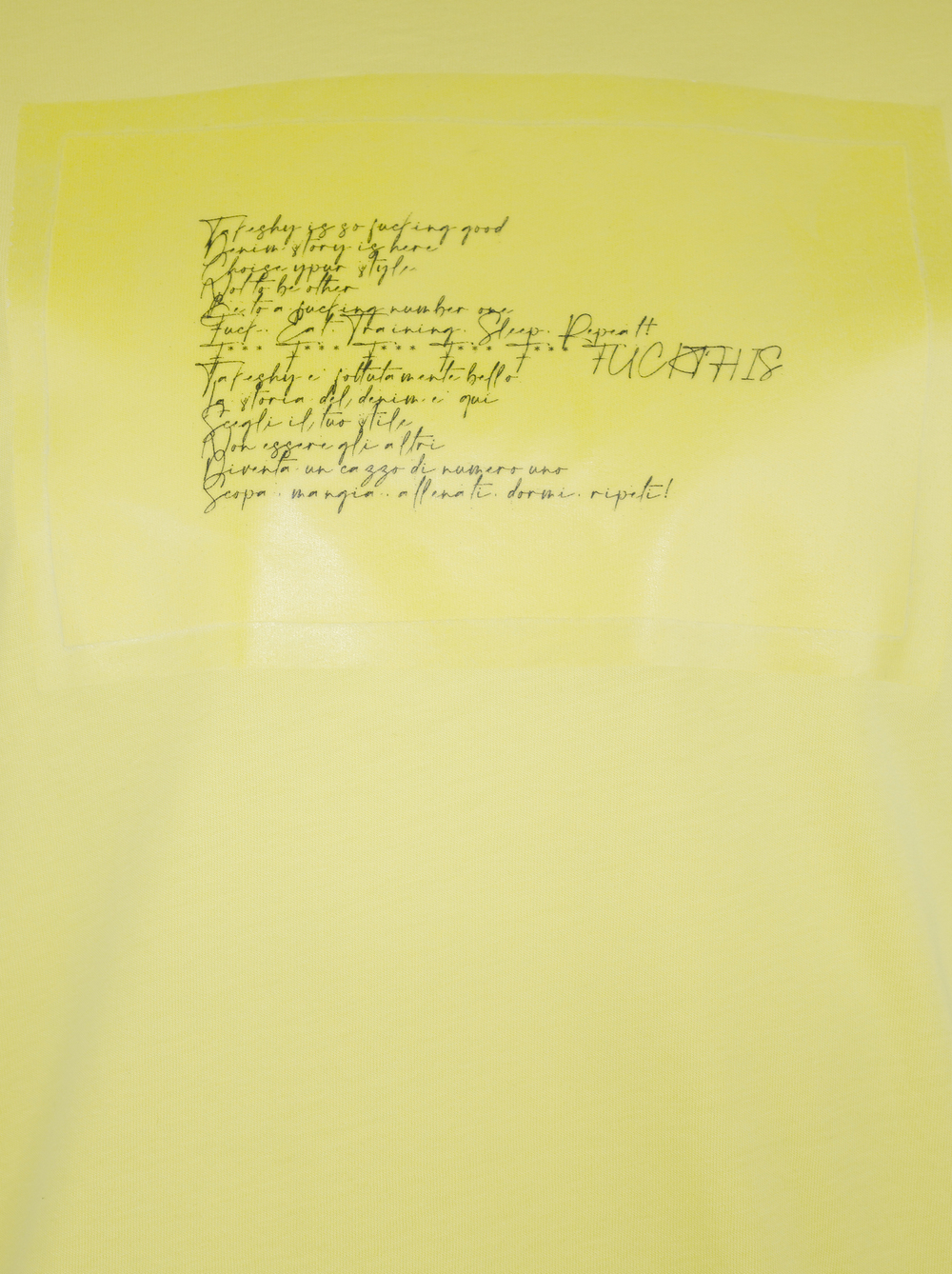 T KUROSAWA байка - желтый