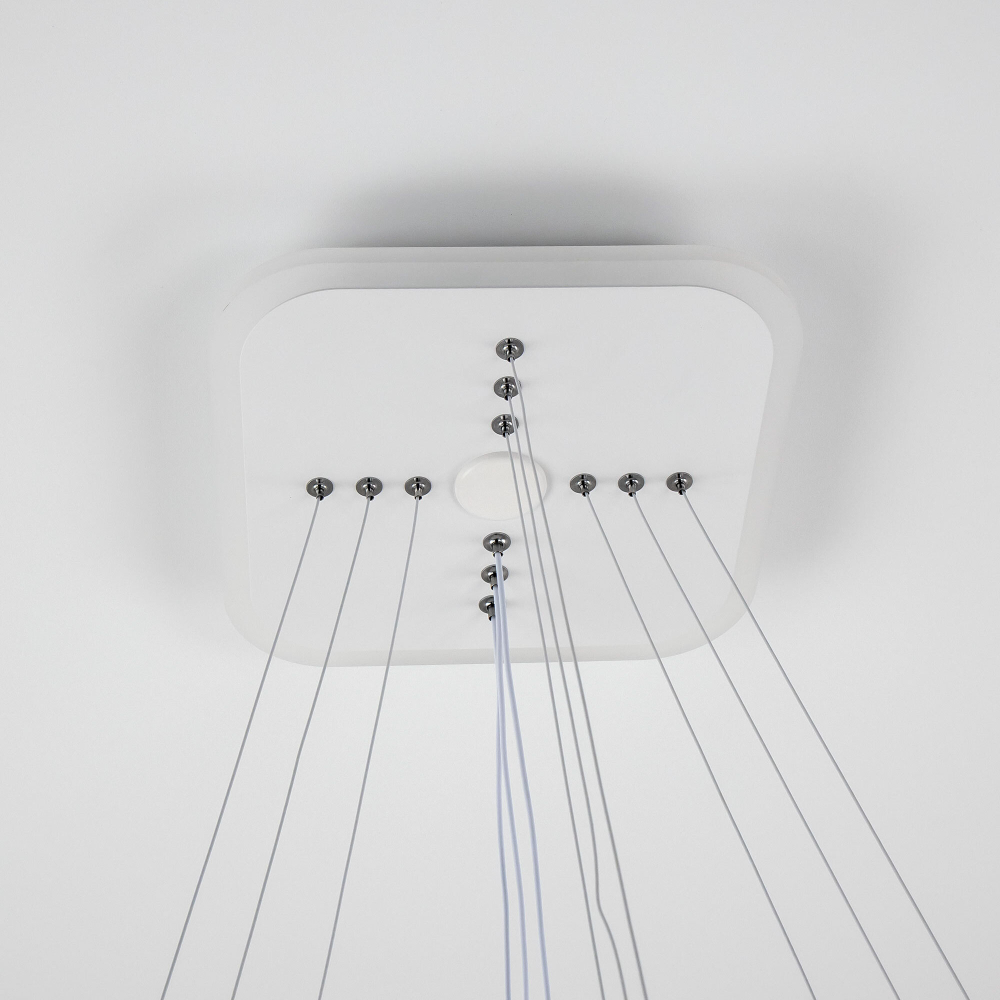Citilux Неон Смарт CL731AK110E Умная подвесная люстра Белая